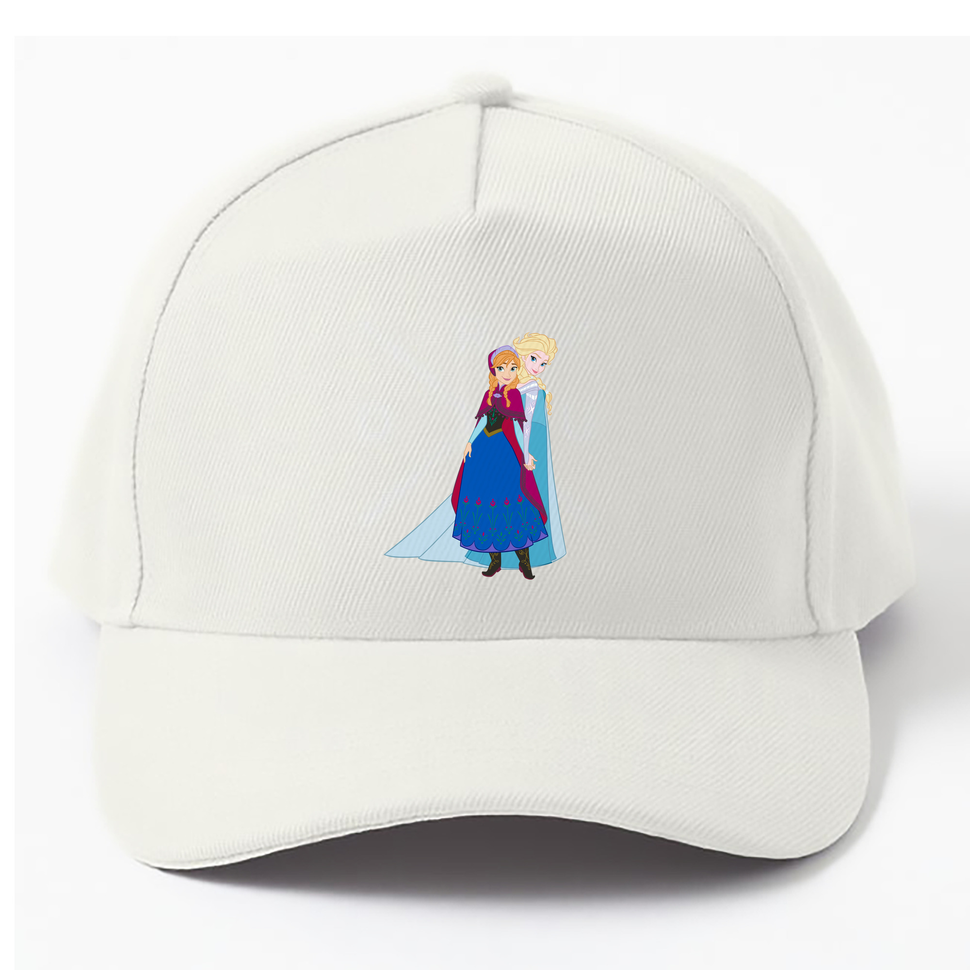 （画像用） アナと雪の女王 アンナ エルサ Frozen Anna Elsa ベースボールキャップ 綿100％ 男女兼用 帽子 スポーツ