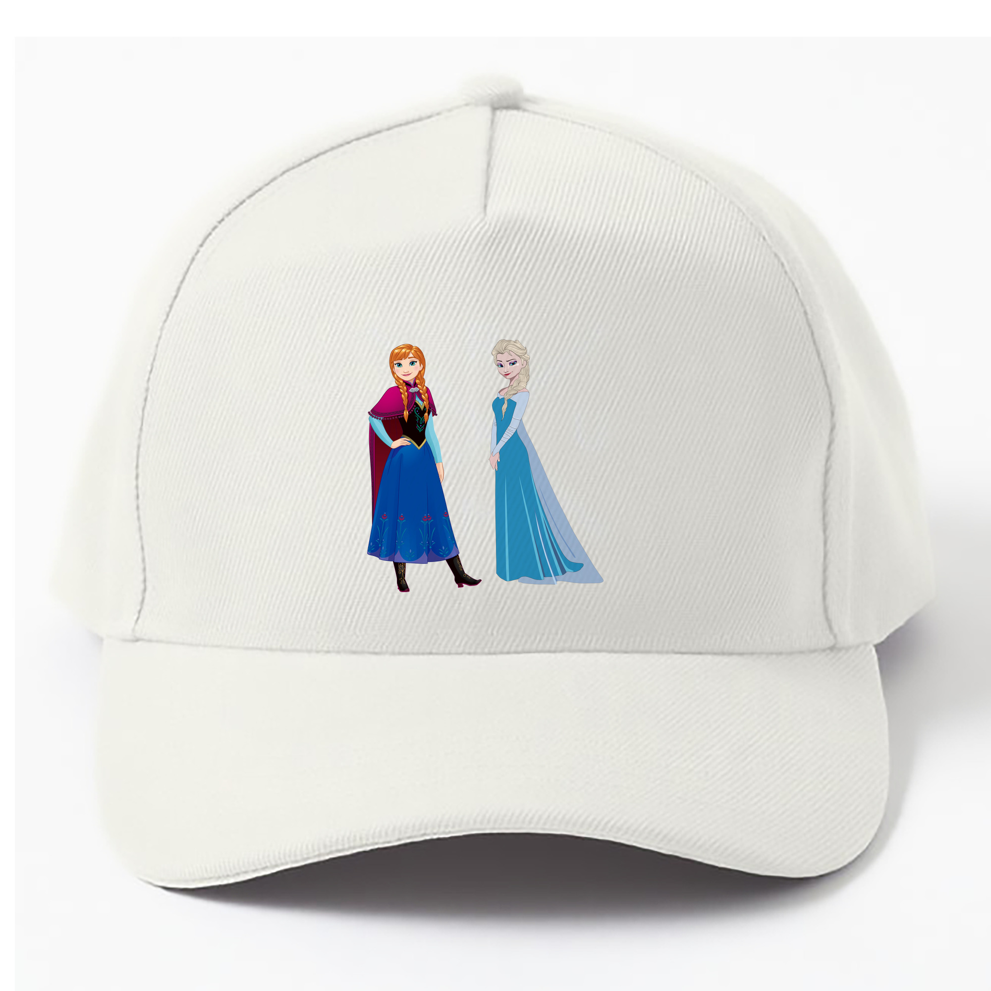 （画像用） アナと雪の女王 アンナ エルサ Frozen Anna Elsa ベースボールキャップ 綿100％ 男女兼用 帽子 スポーツ
