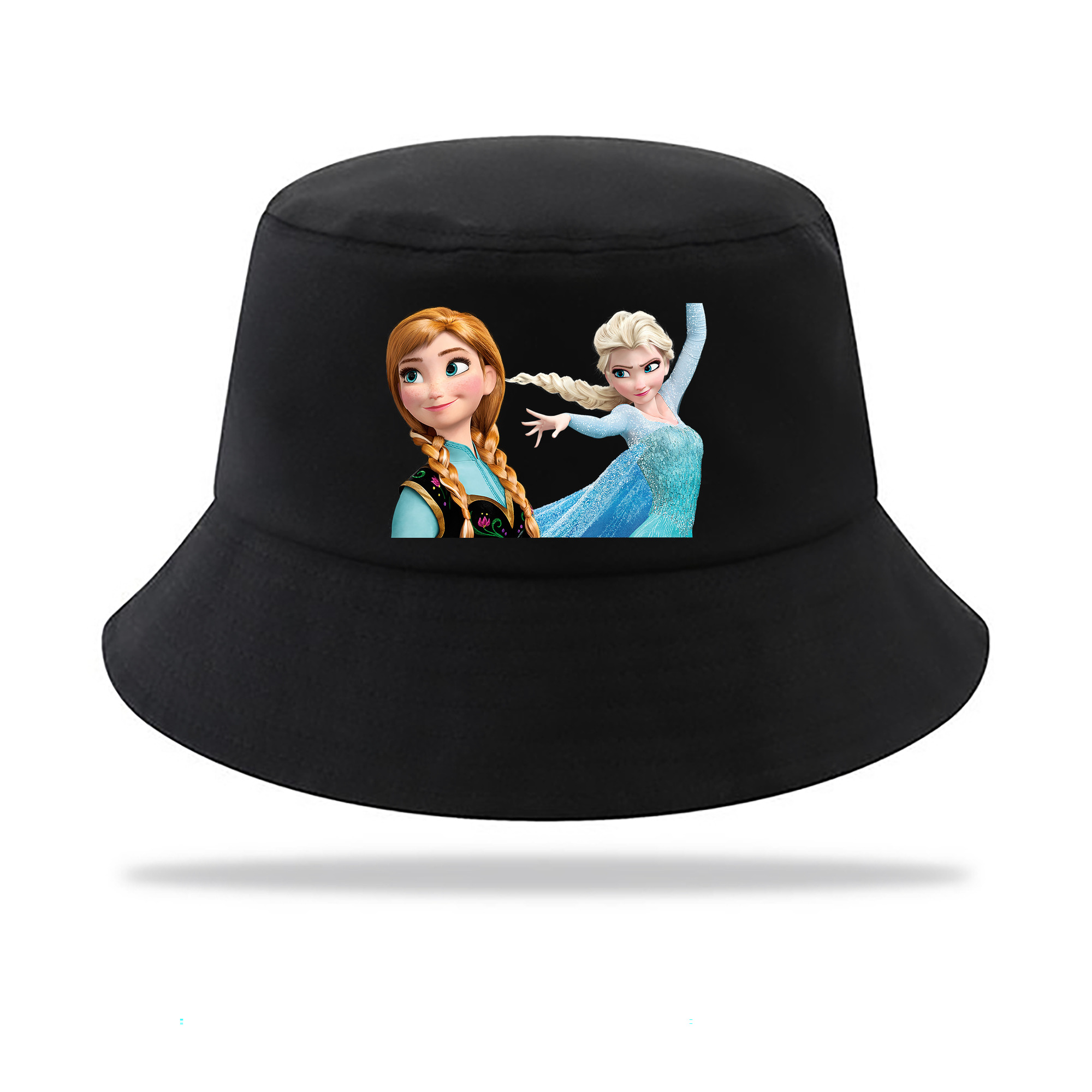 （画像用） アナと雪の女王 アンナ エルサ Frozen Anna Elsa アウトドア日除けバケットハット