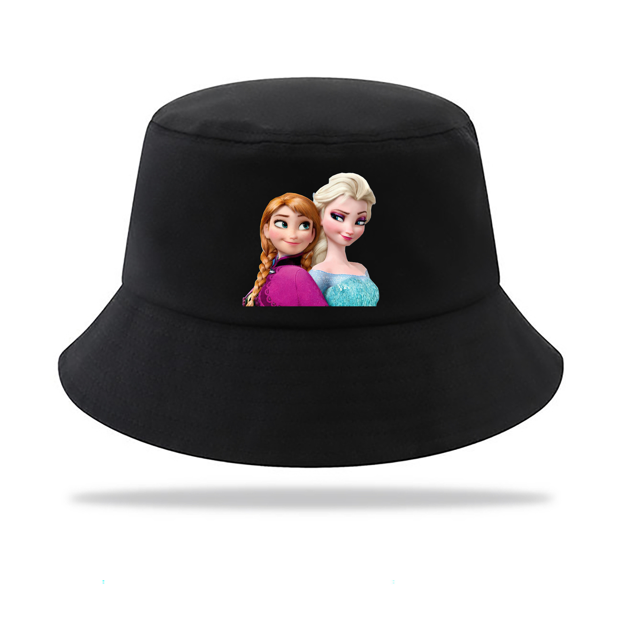 （画像用） アナと雪の女王 アンナ エルサ Frozen Anna Elsa アウトドア日除けバケットハット