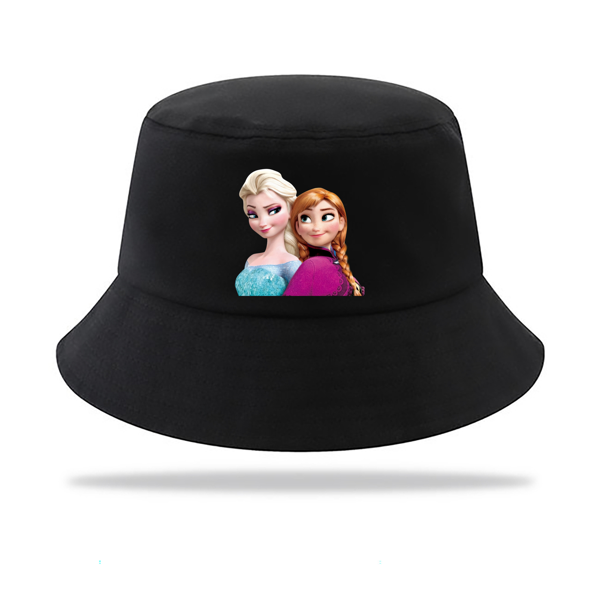 （画像用） アナと雪の女王 アンナ エルサ Frozen Anna Elsa アウトドア日除けバケットハット