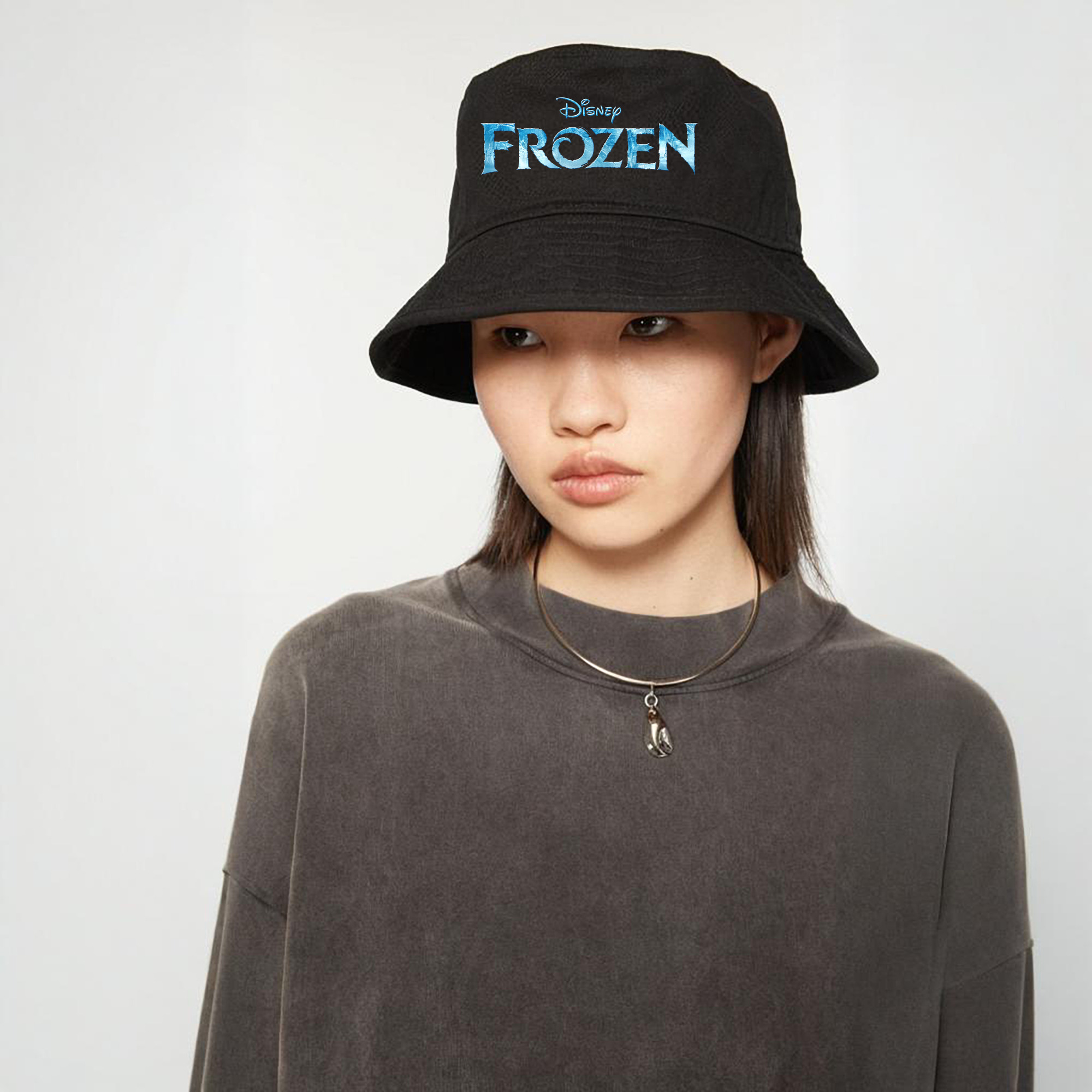 アナと雪の女王 アンナ エルサ Frozen Anna Elsa アウトドア日除けバケットハット