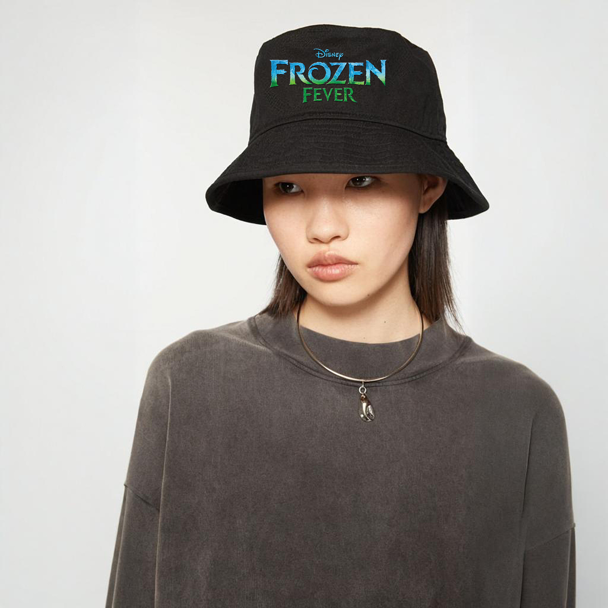アナと雪の女王 アンナ エルサ Frozen Anna Elsa アウトドア日除けバケットハット