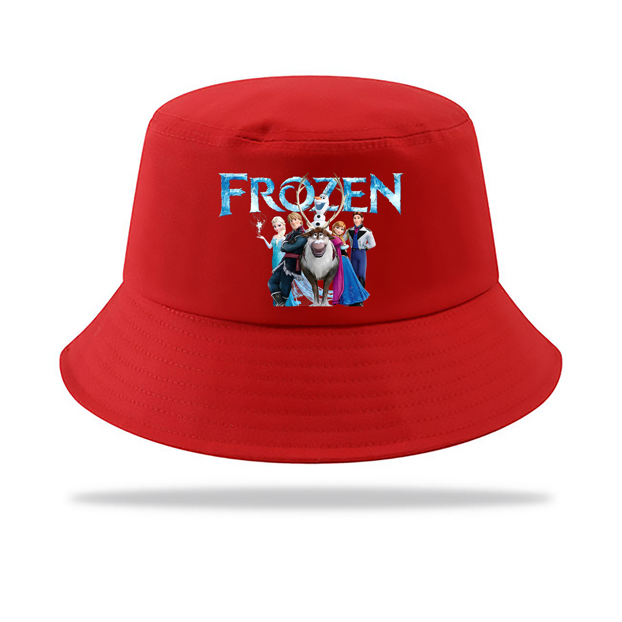 （画像用） アナと雪の女王 アンナ エルサ Frozen Anna Elsa アウトドア日除けバケットハット