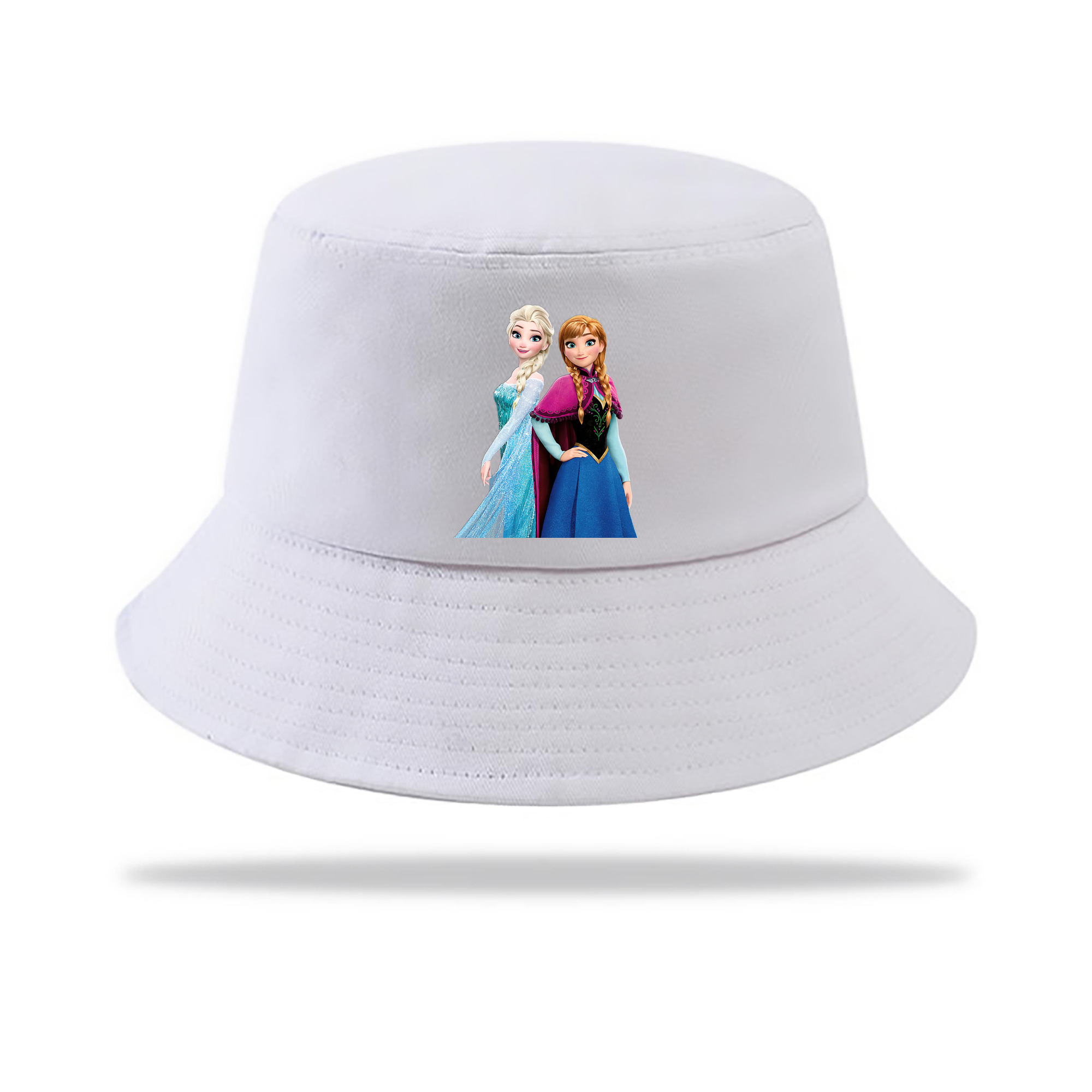 （画像用） アナと雪の女王 アンナ エルサ Frozen Anna Elsa アウトドア日除けバケットハット