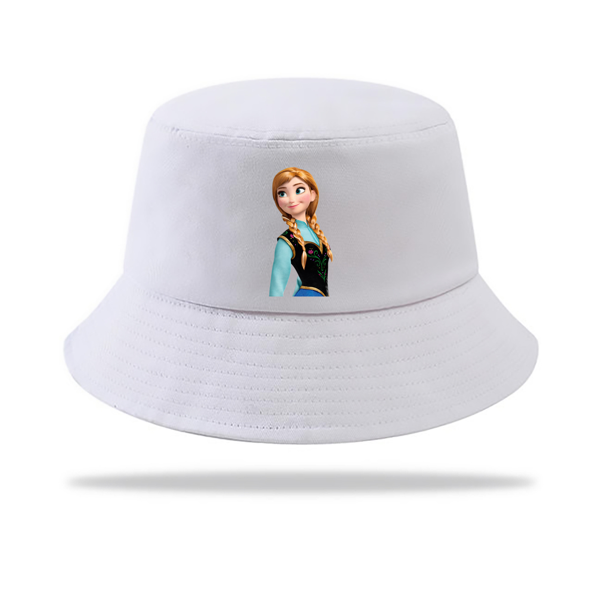 （画像用） アナと雪の女王 アンナ エルサ Frozen Anna Elsa アウトドア日除けバケットハット