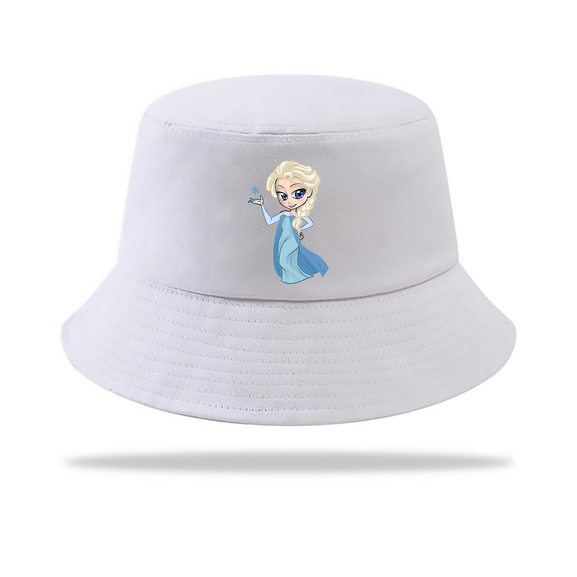 （画像用） アナと雪の女王 アンナ エルサ Frozen Anna Elsa アウトドア日除けバケットハット