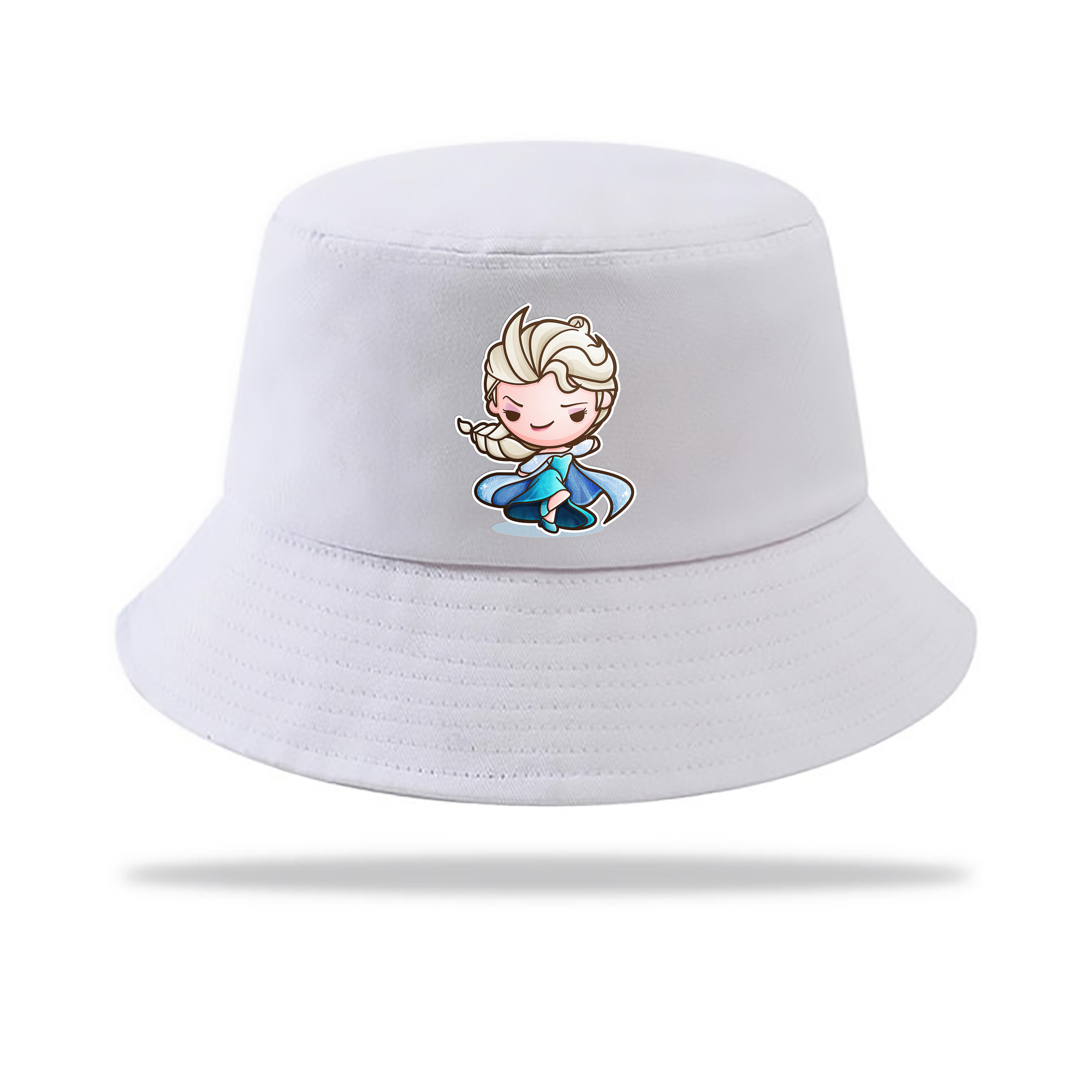 （画像用） アナと雪の女王 アンナ エルサ Frozen Anna Elsa アウトドア日除けバケットハット