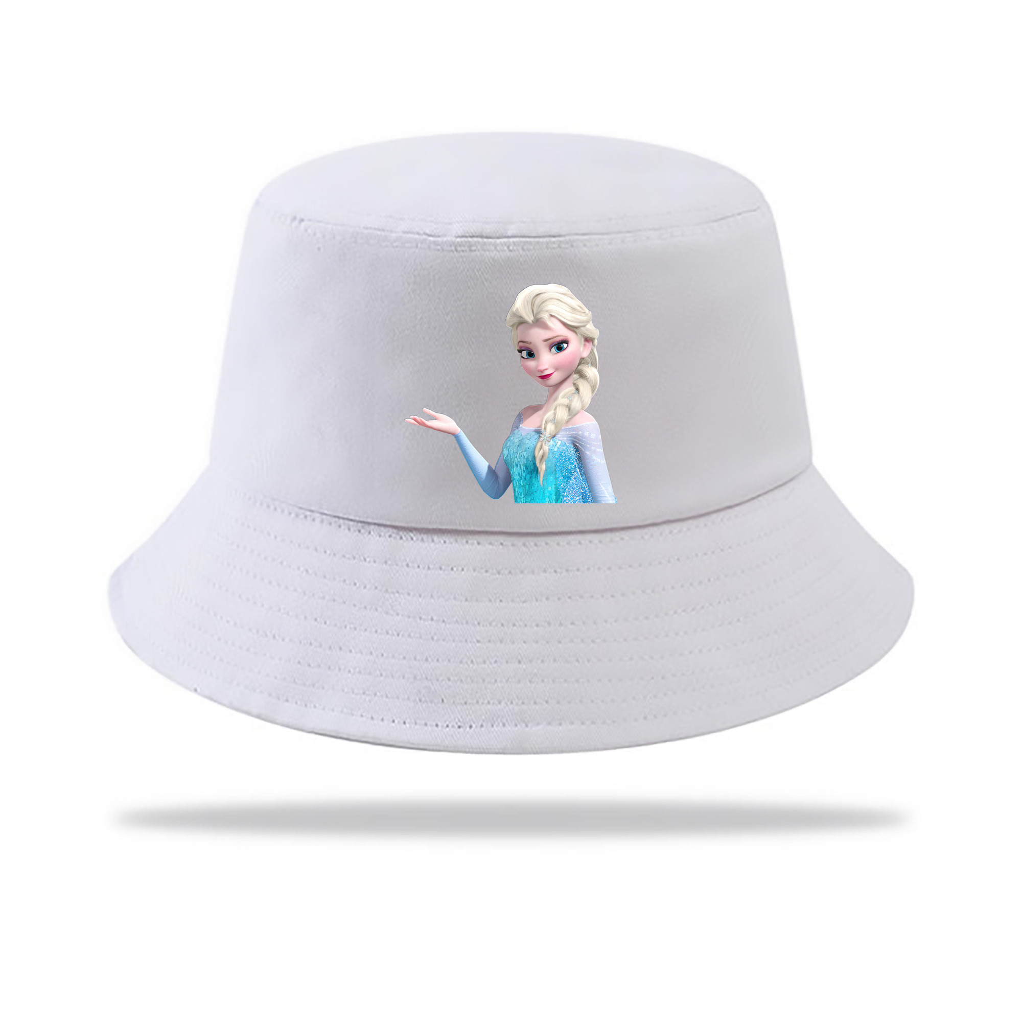 （画像用） アナと雪の女王 アンナ エルサ Frozen Anna Elsa アウトドア日除けバケットハット