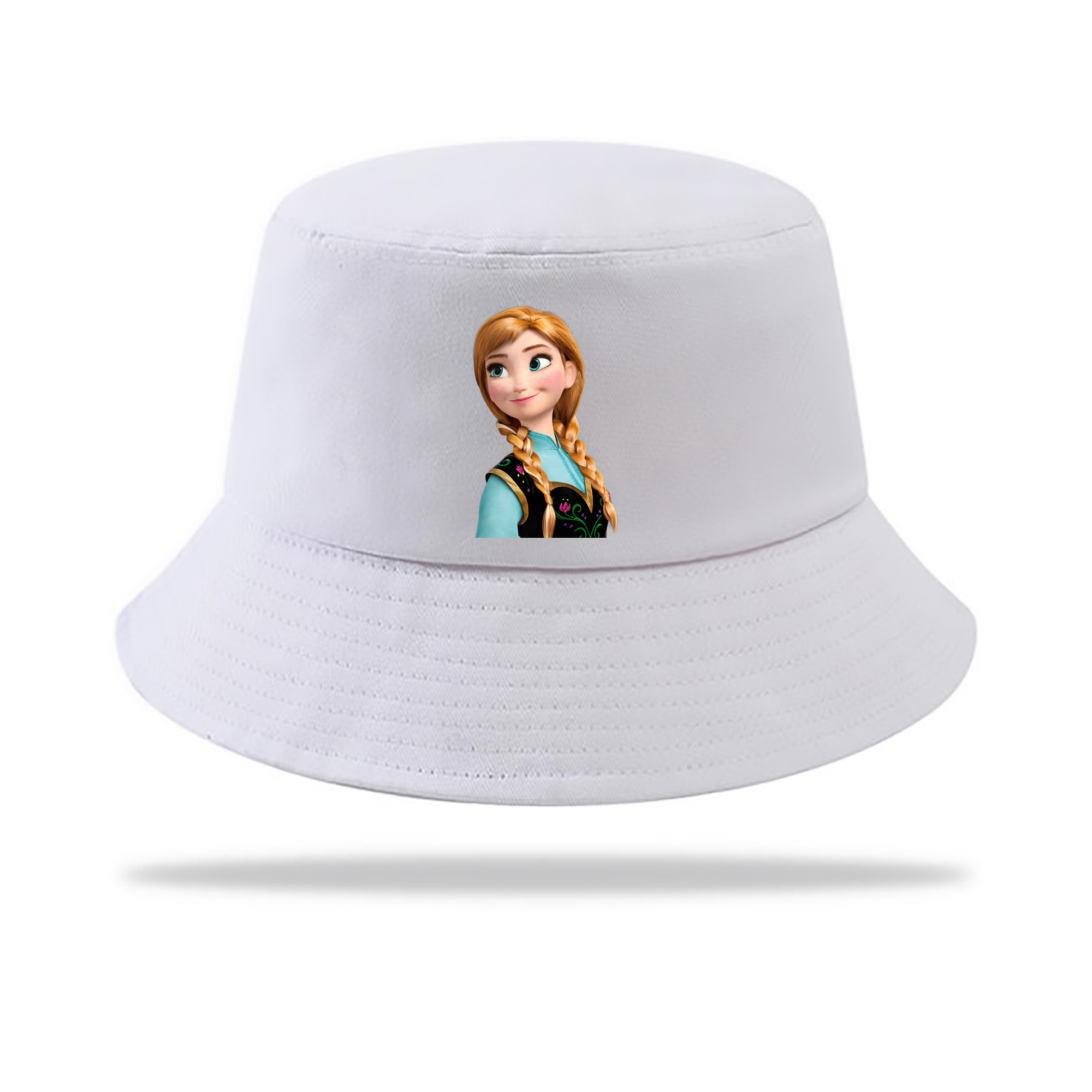（画像用） アナと雪の女王 アンナ エルサ Frozen Anna Elsa アウトドア日除けバケットハット