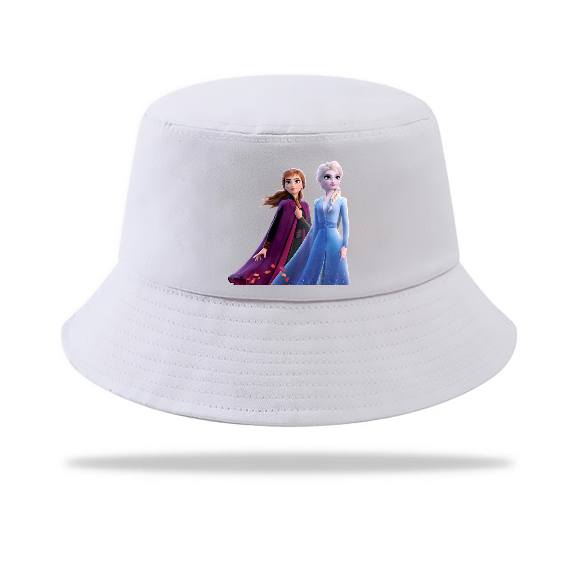 （画像用） アナと雪の女王 アンナ エルサ Frozen Anna Elsa アウトドア日除けバケットハット