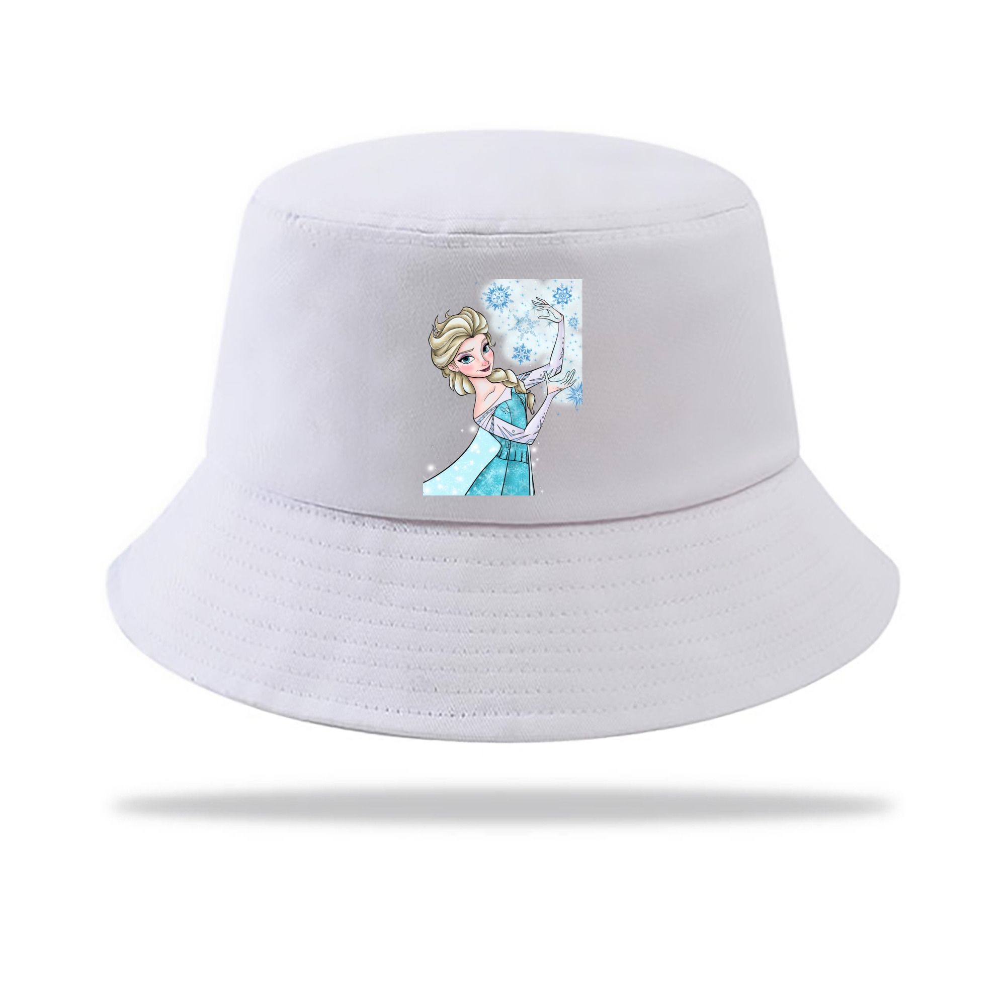（画像用） アナと雪の女王 アンナ エルサ Frozen Anna Elsa アウトドア日除けバケットハット