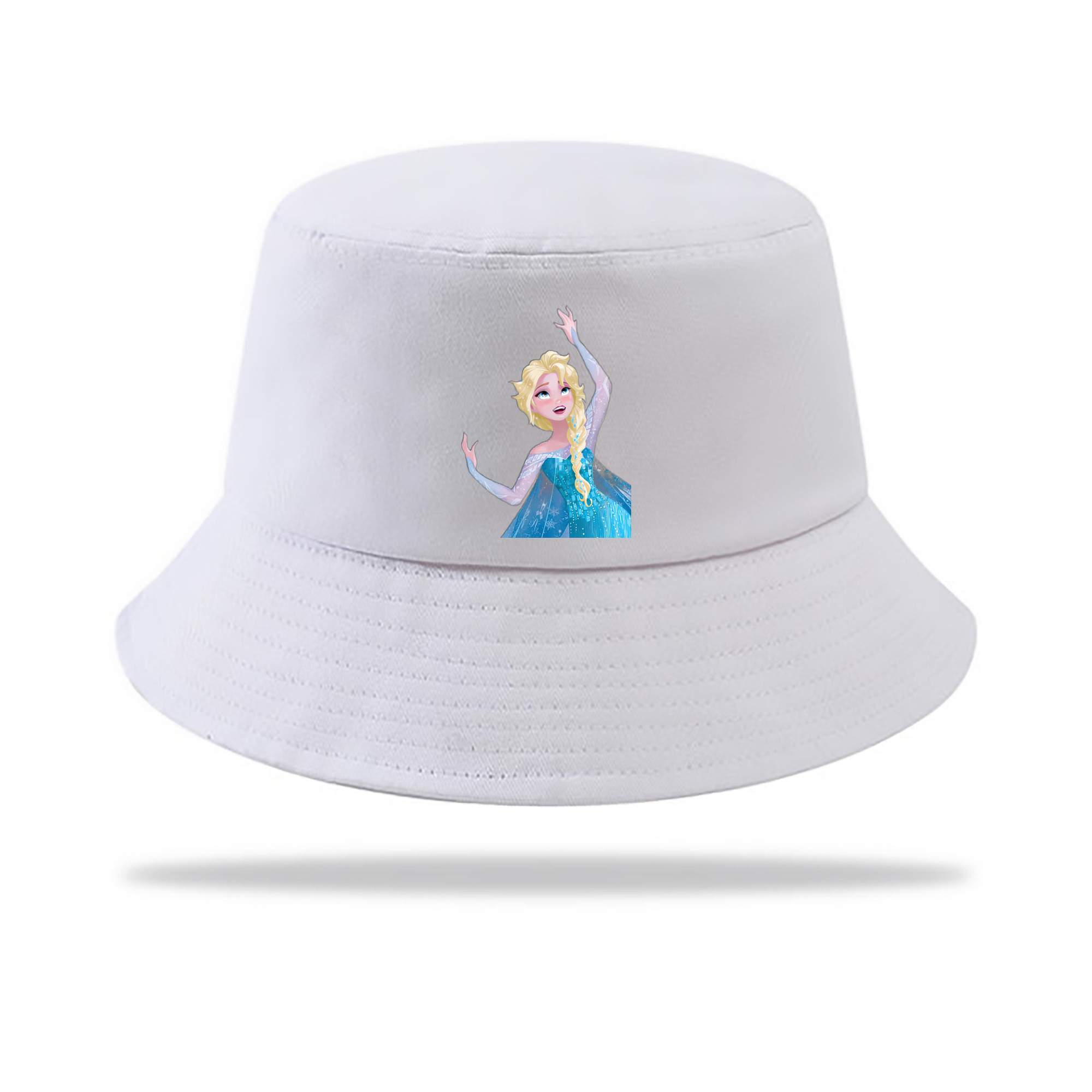 （画像用） アナと雪の女王 アンナ エルサ Frozen Anna Elsa アウトドア日除けバケットハット