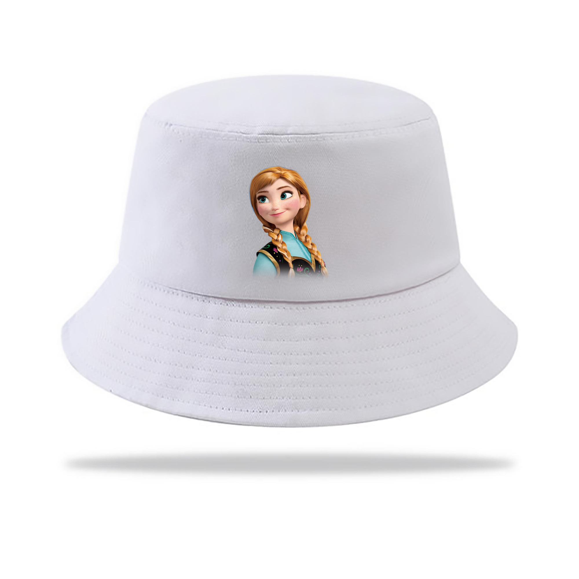 （画像用） アナと雪の女王 アンナ エルサ Frozen Anna Elsa アウトドア日除けバケットハット