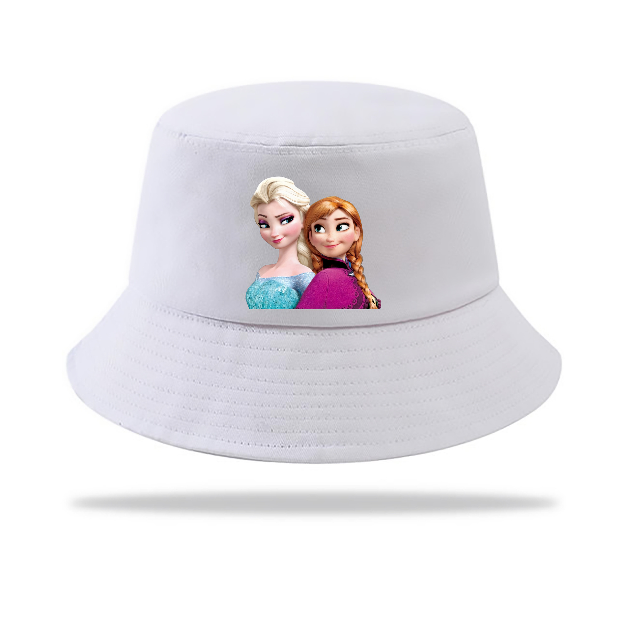 （画像用） アナと雪の女王 アンナ エルサ Frozen Anna Elsa アウトドア日除けバケットハット