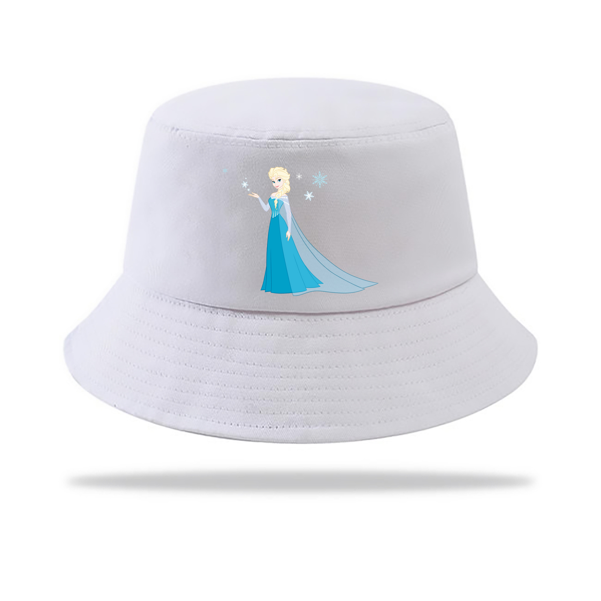 （画像用） アナと雪の女王 アンナ エルサ Frozen Anna Elsa アウトドア日除けバケットハット