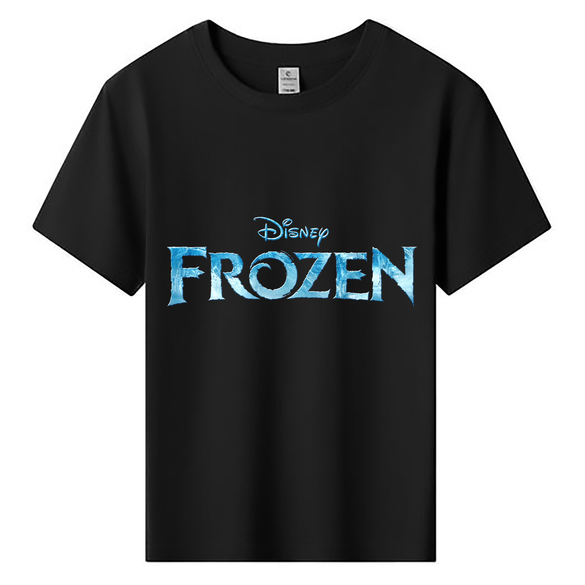 （画像用） アナと雪の女王 アンナ エルサ Frozen Anna Elsa 綿100％キッズTシャツ（フロントプリント）