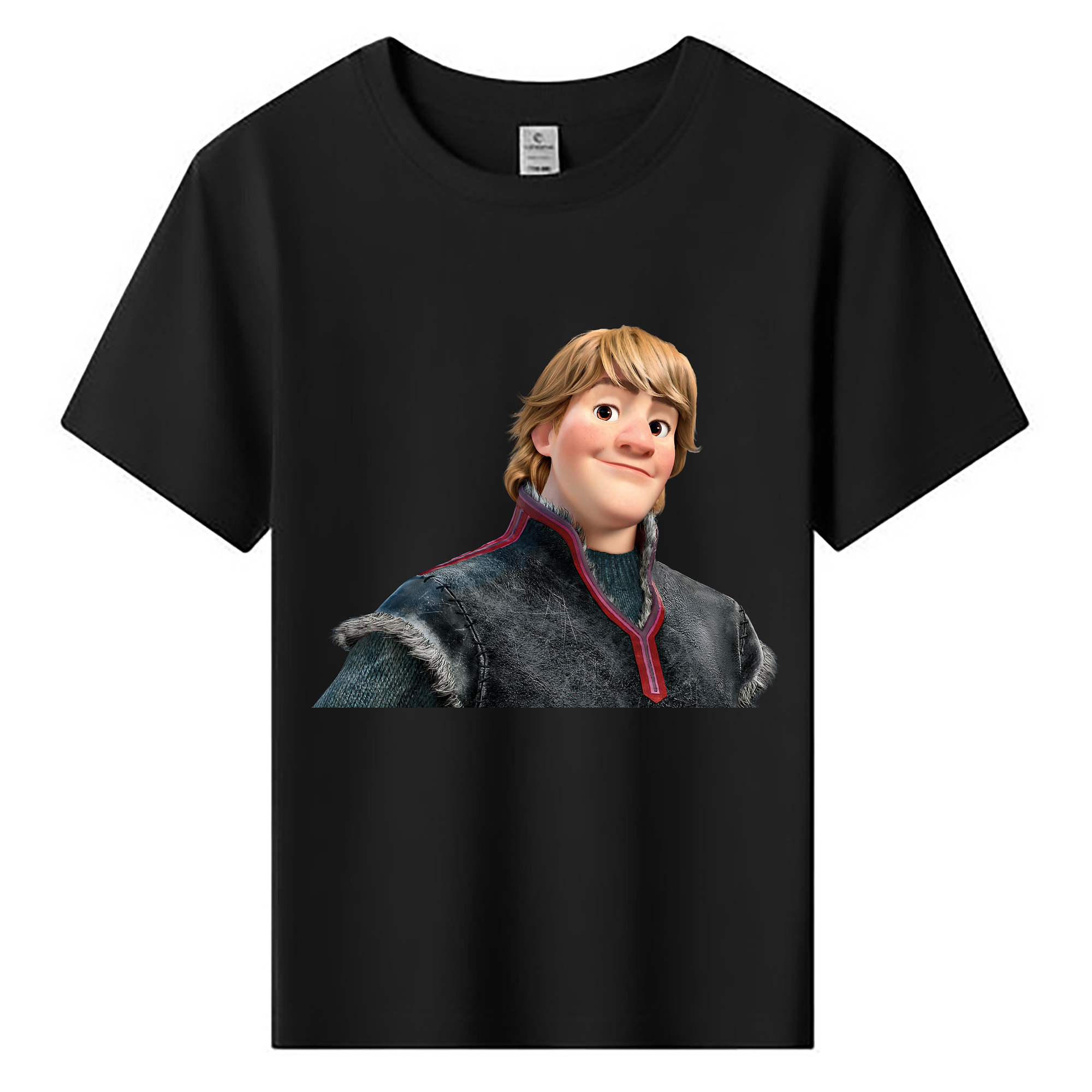 （画像用） アナと雪の女王 アンナ エルサ Frozen Anna Elsa 綿100％キッズTシャツ（フロントプリント）