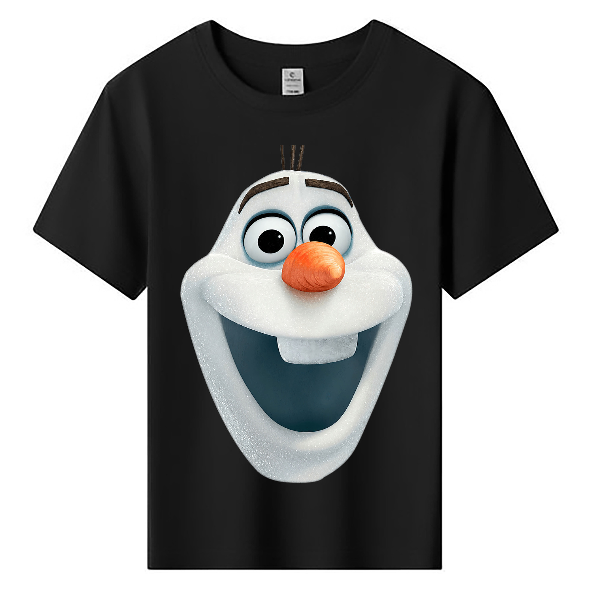 （画像用） アナと雪の女王 アンナ エルサ Frozen Anna Elsa 綿100％キッズTシャツ（フロントプリント）