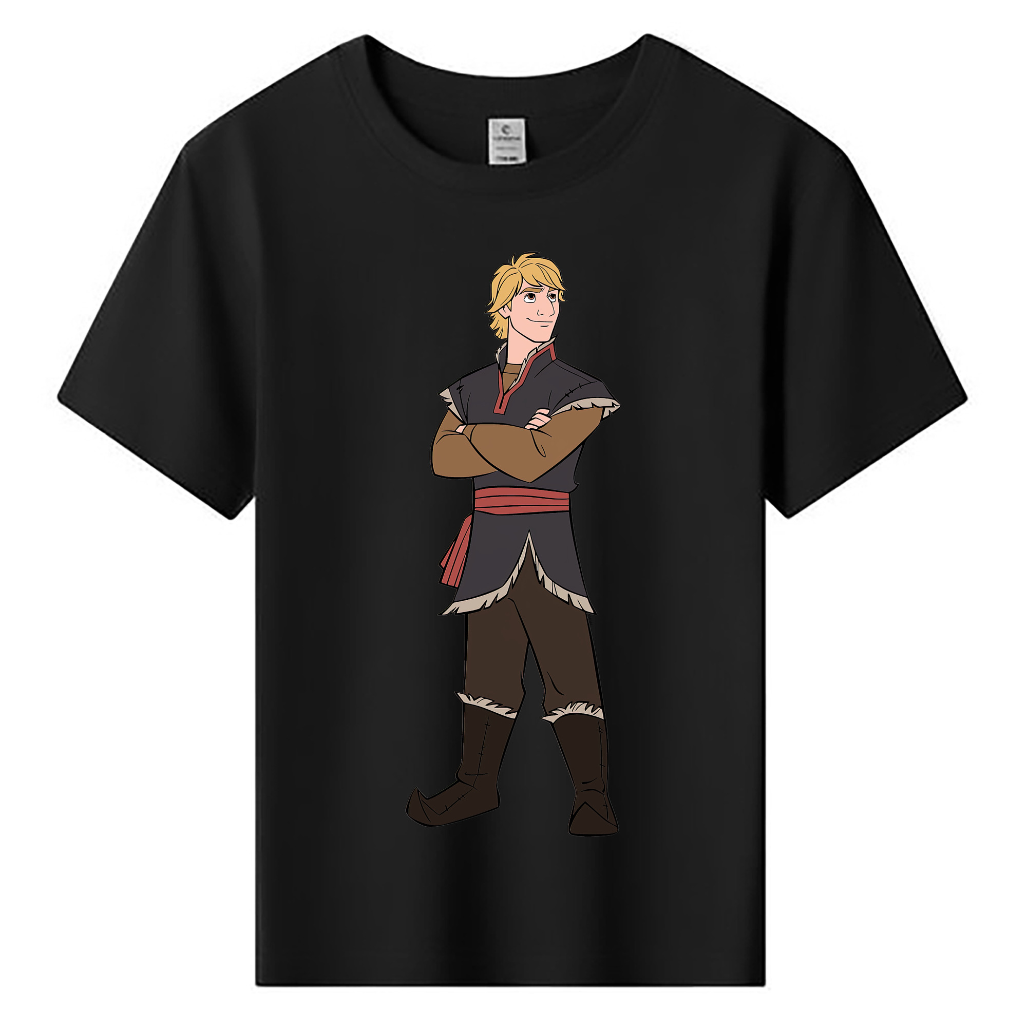 （画像用） アナと雪の女王 アンナ エルサ Frozen Anna Elsa 綿100％キッズTシャツ（フロントプリント）