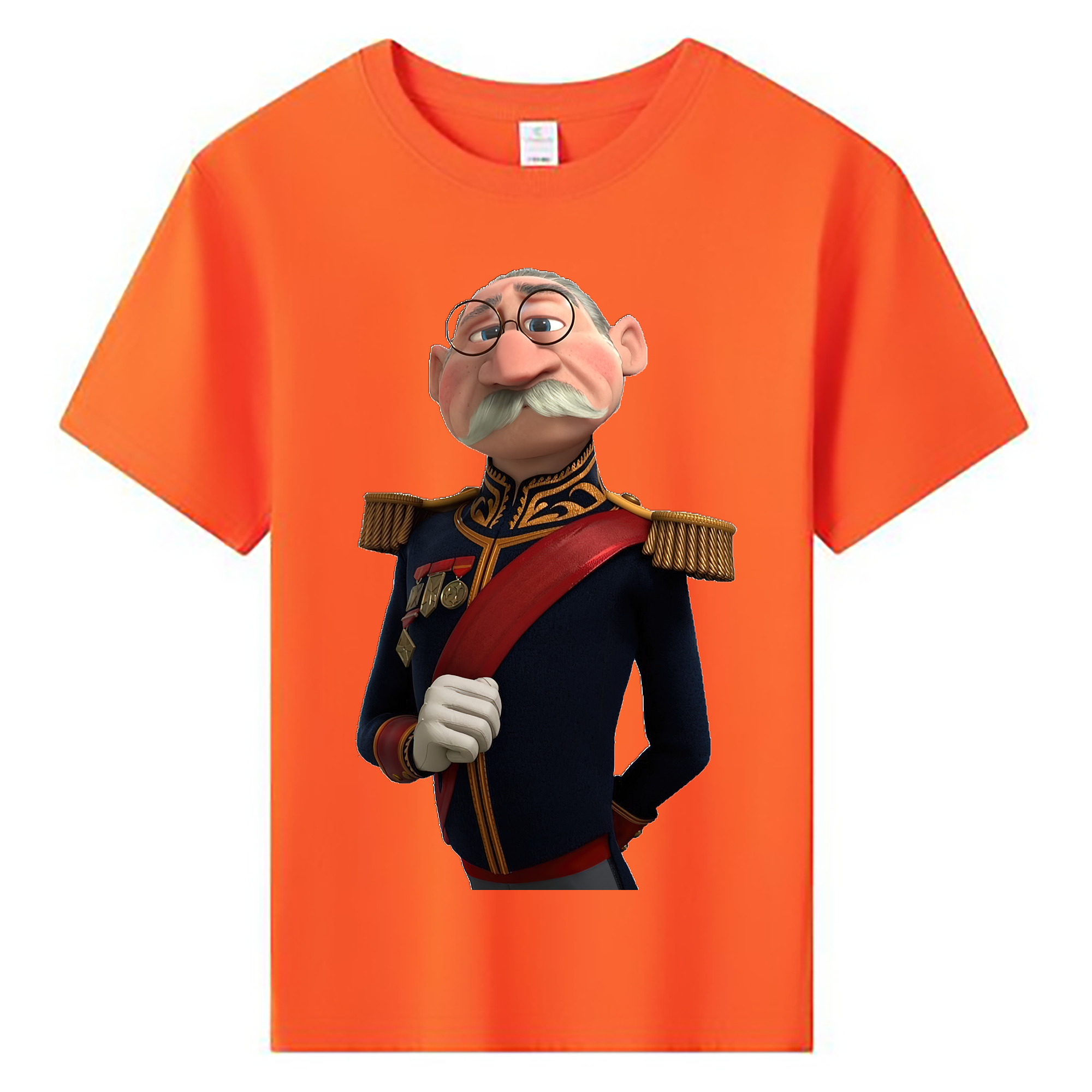 （画像用） アナと雪の女王 アンナ エルサ Frozen Anna Elsa 綿100％キッズTシャツ（フロントプリント）