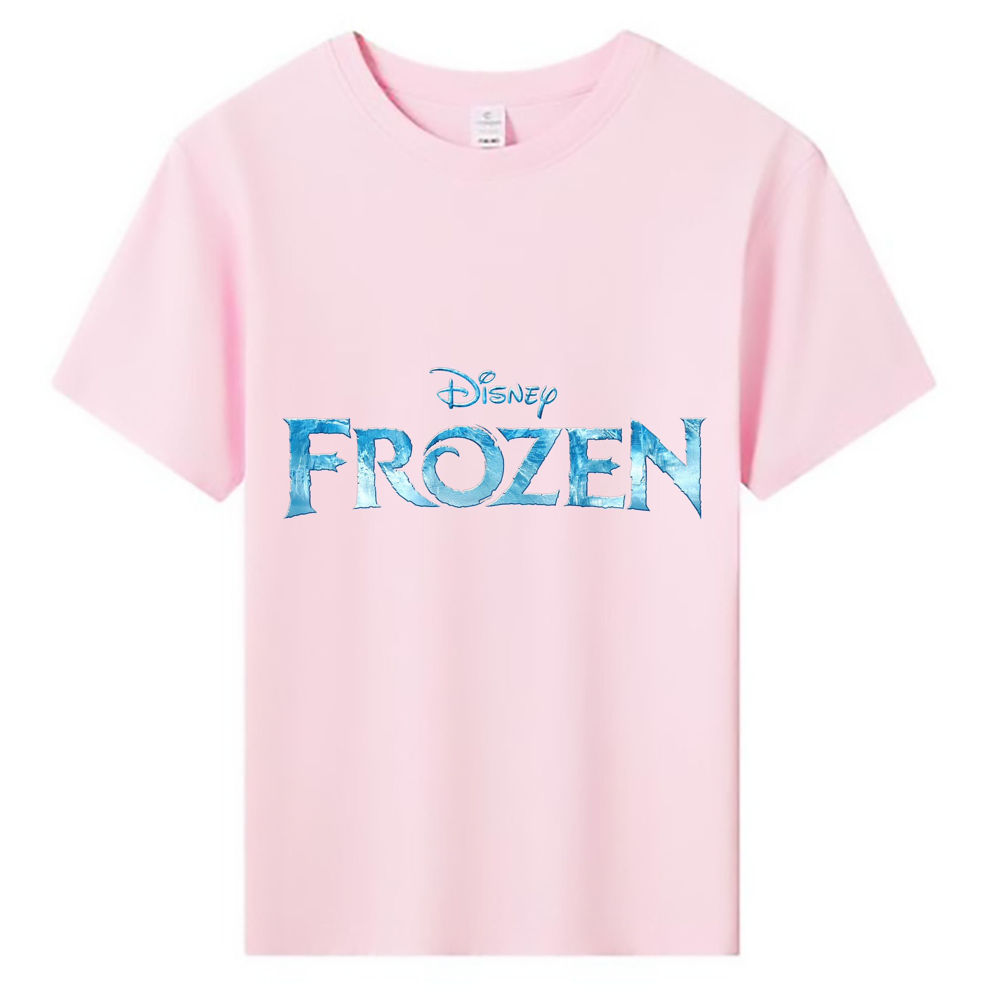 （画像用） アナと雪の女王 アンナ エルサ Frozen Anna Elsa 綿100％キッズTシャツ（フロントプリント）