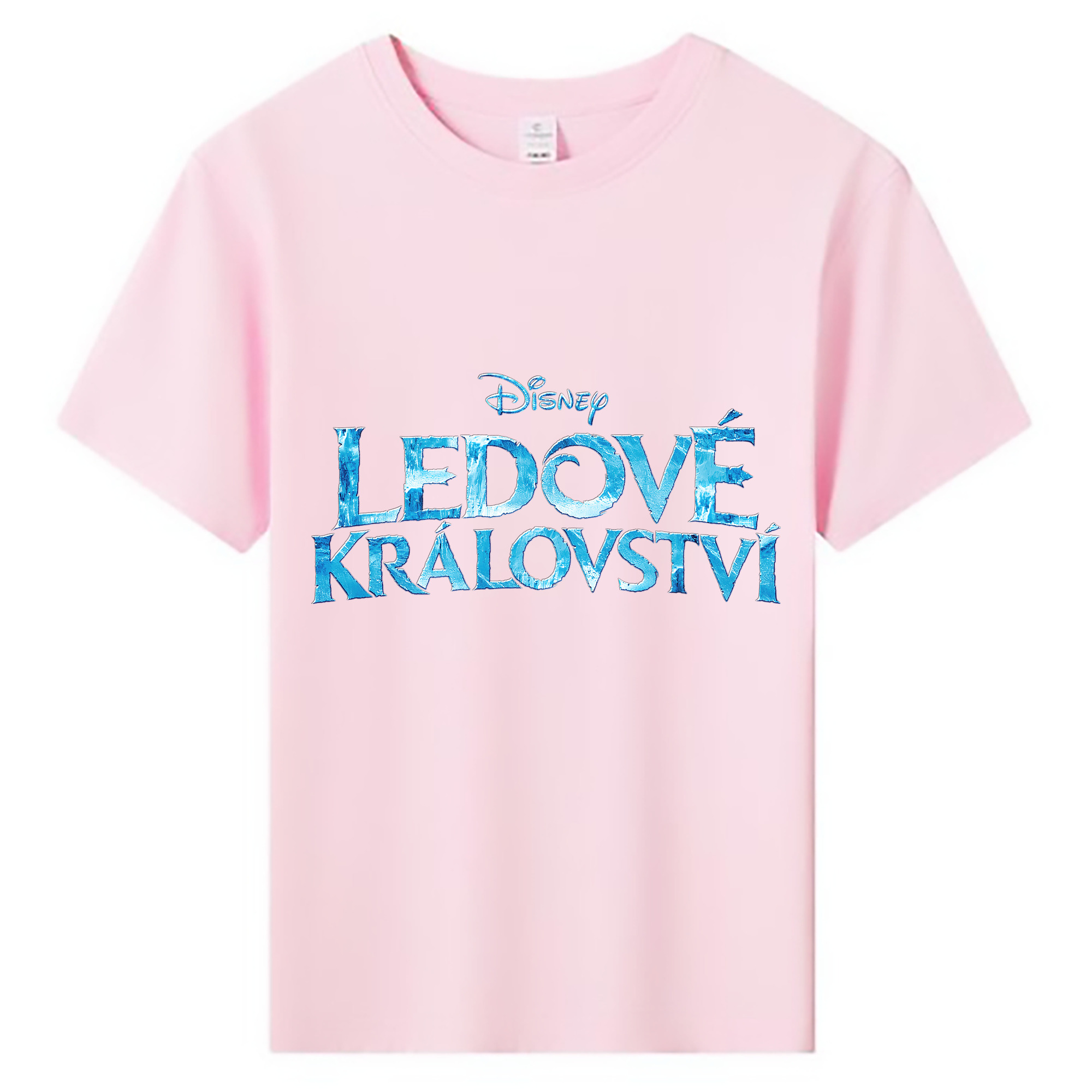 （画像用） アナと雪の女王 アンナ エルサ Frozen Anna Elsa 綿100％キッズTシャツ（フロントプリント）