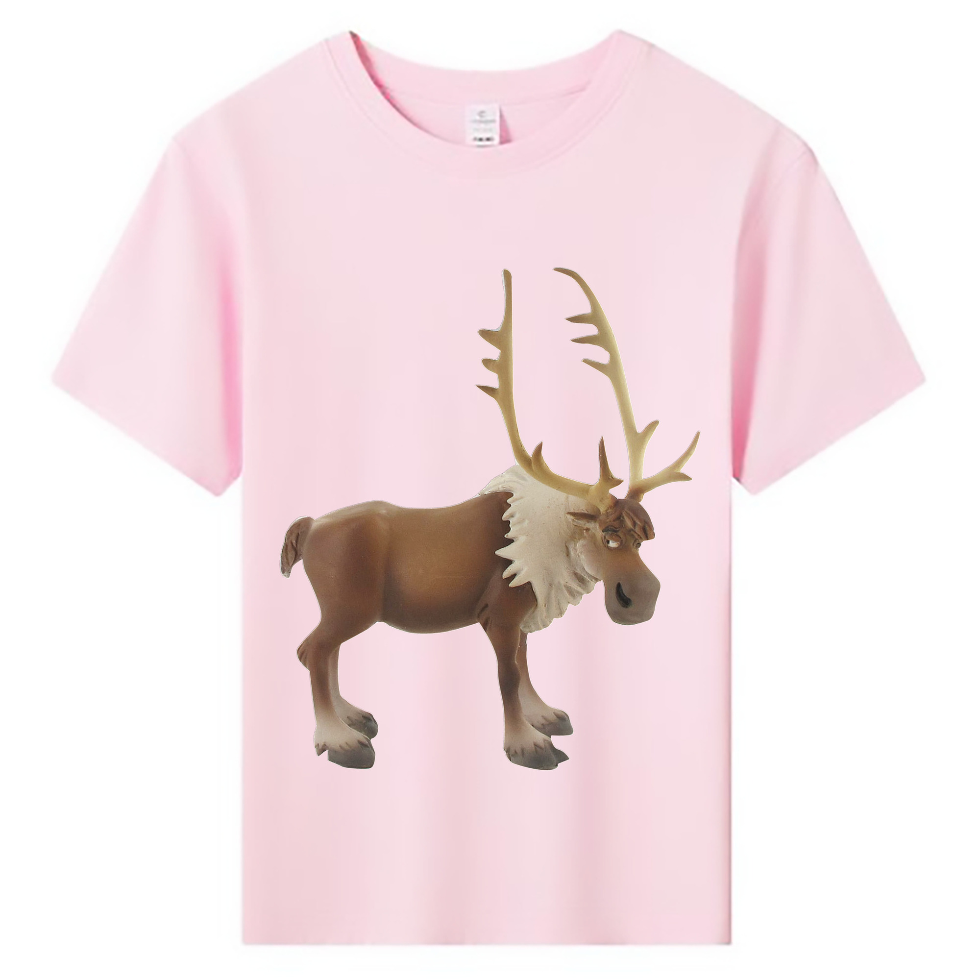 （画像用） アナと雪の女王 アンナ エルサ Frozen Anna Elsa 綿100％キッズTシャツ（フロントプリント）