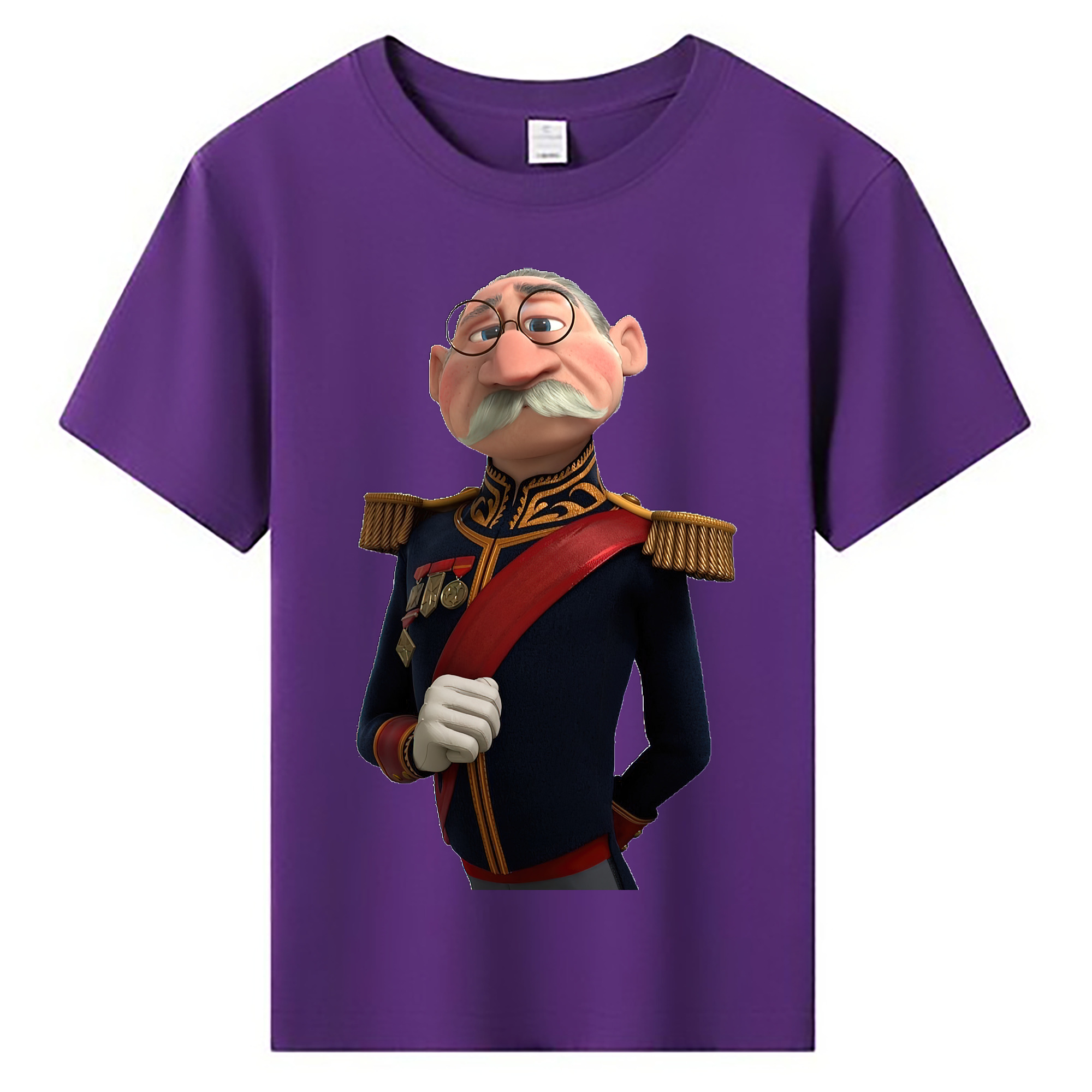 （画像用） アナと雪の女王 アンナ エルサ Frozen Anna Elsa 綿100％キッズTシャツ（フロントプリント）