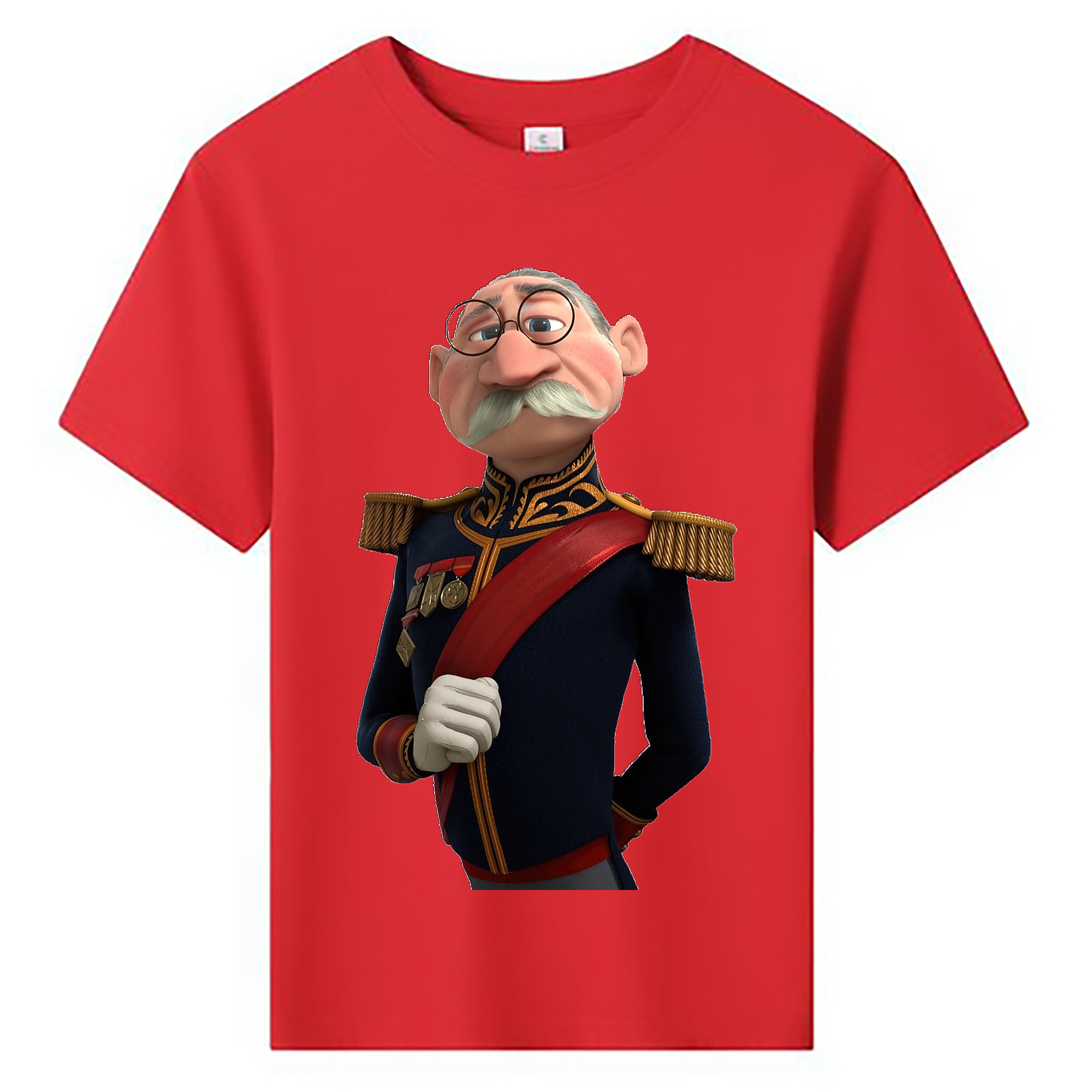 （画像用） アナと雪の女王 アンナ エルサ Frozen Anna Elsa 綿100％キッズTシャツ（フロントプリント）