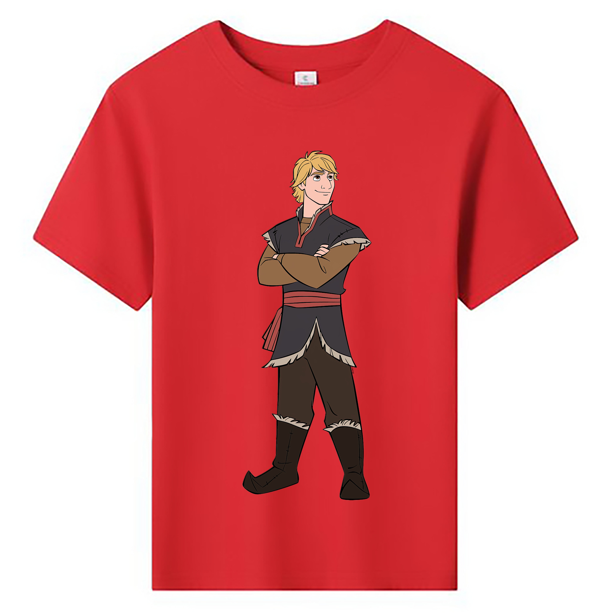 （画像用） アナと雪の女王 アンナ エルサ Frozen Anna Elsa 綿100％キッズTシャツ（フロントプリント）