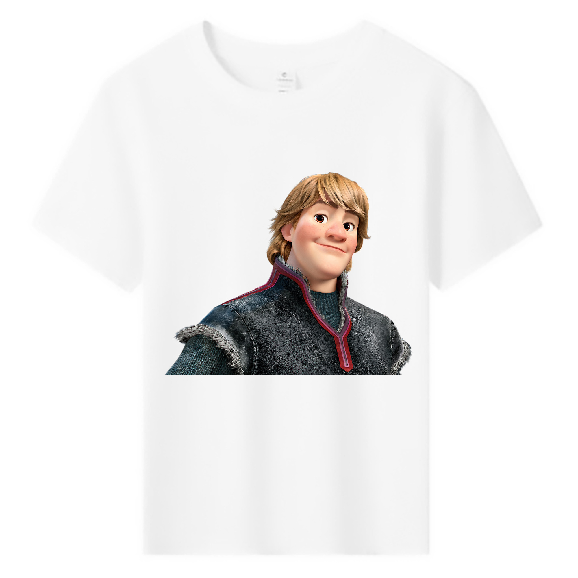 （画像用） アナと雪の女王 アンナ エルサ Frozen Anna Elsa 綿100％キッズTシャツ（フロントプリント）