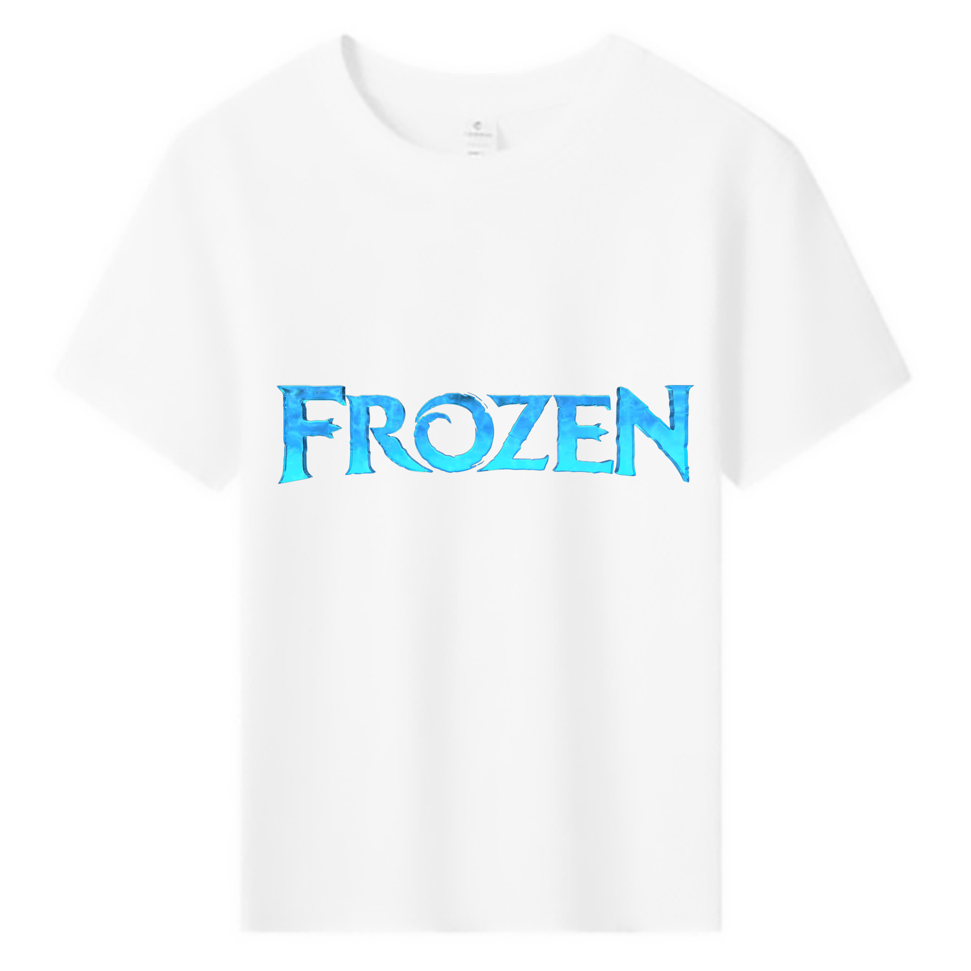 （画像用） アナと雪の女王 アンナ エルサ Frozen Anna Elsa 綿100％キッズTシャツ（フロントプリント）