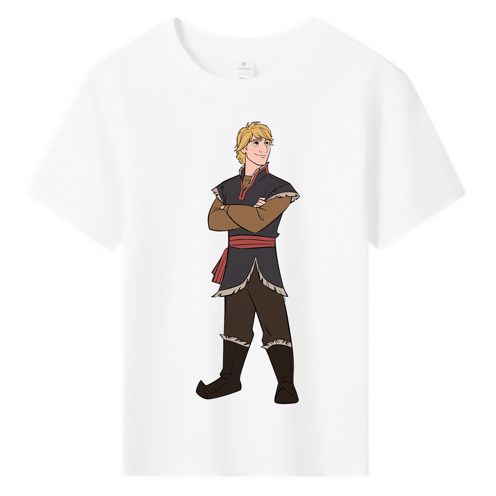 （画像用） アナと雪の女王 アンナ エルサ Frozen Anna Elsa 綿100％キッズTシャツ（フロントプリント）