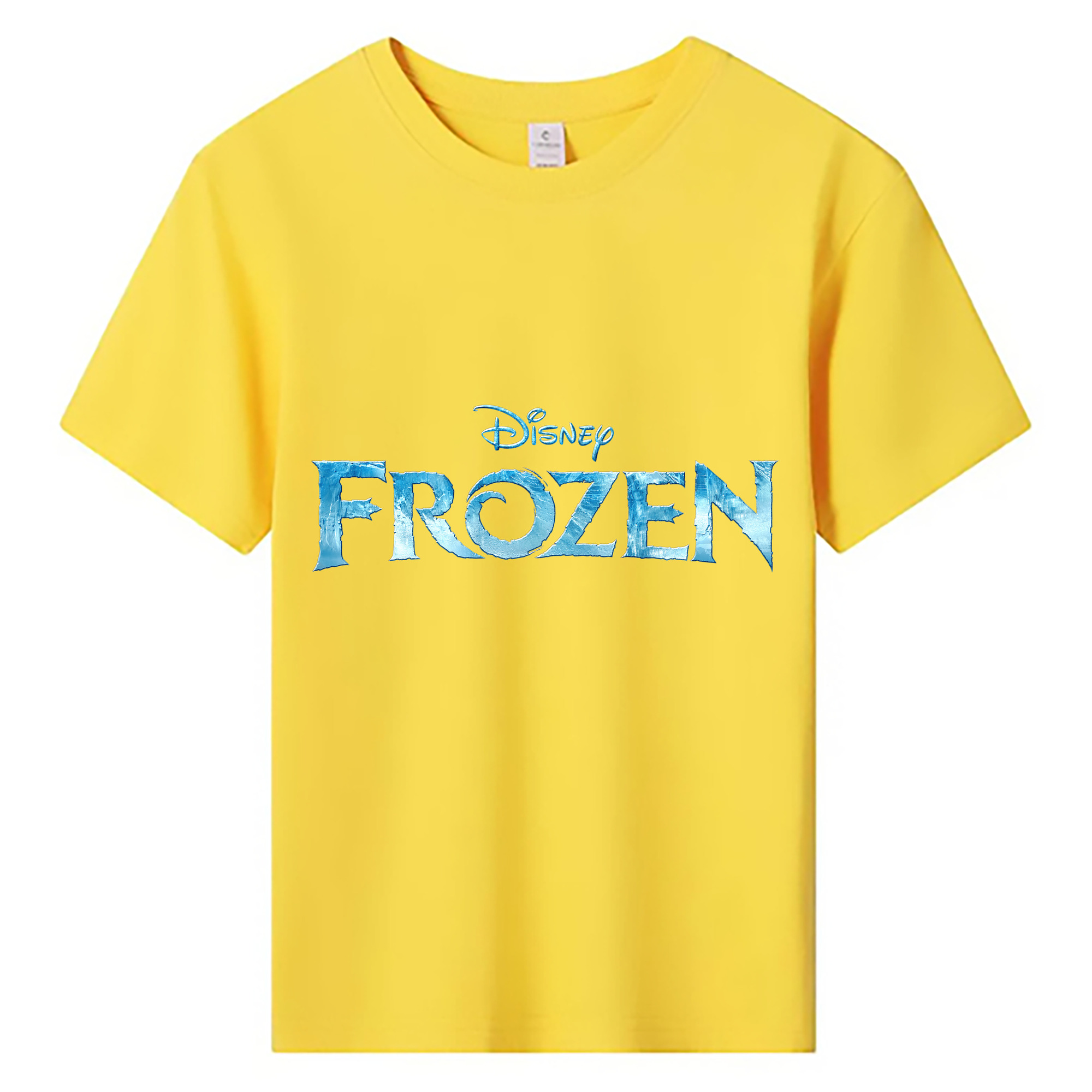 （画像用） アナと雪の女王 アンナ エルサ Frozen Anna Elsa 綿100％キッズTシャツ（フロントプリント）
