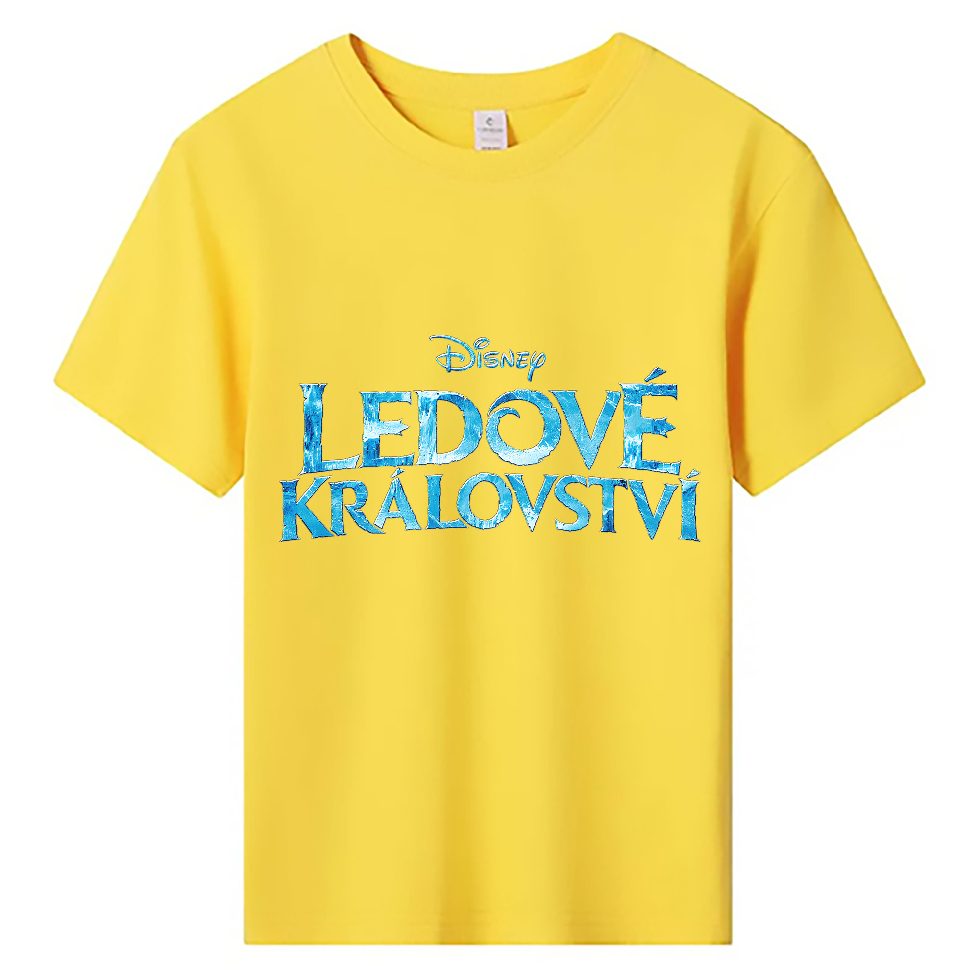 （画像用） アナと雪の女王 アンナ エルサ Frozen Anna Elsa 綿100％キッズTシャツ（フロントプリント）