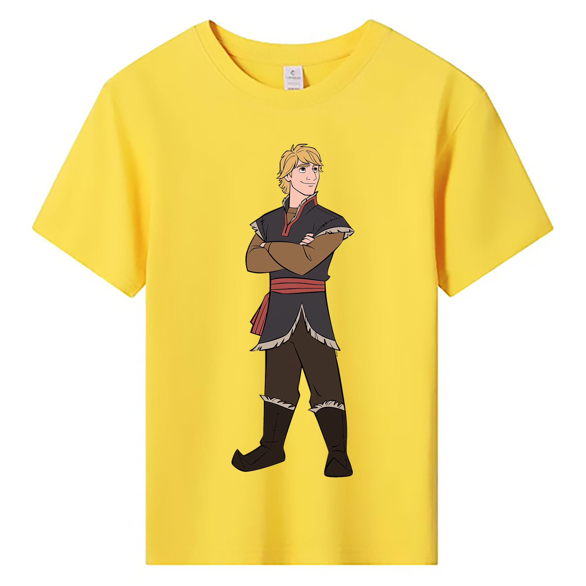 （画像用） アナと雪の女王 アンナ エルサ Frozen Anna Elsa 綿100％キッズTシャツ（フロントプリント）