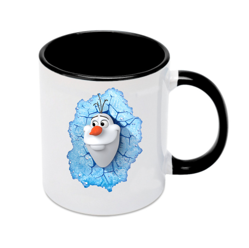 （画像用） アナと雪の女王 アンナ エルサ Frozen Anna Elsa カラーマグカップ