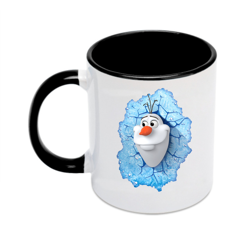 （画像用） アナと雪の女王 アンナ エルサ Frozen Anna Elsa カラーマグカップ