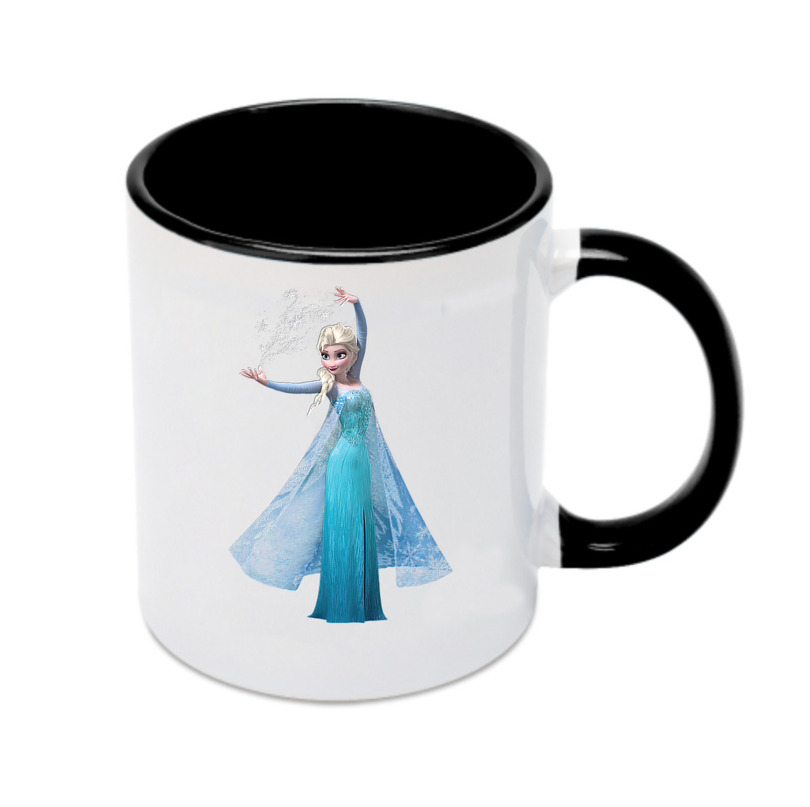 （画像用） アナと雪の女王 アンナ エルサ Frozen Anna Elsa カラーマグカップ