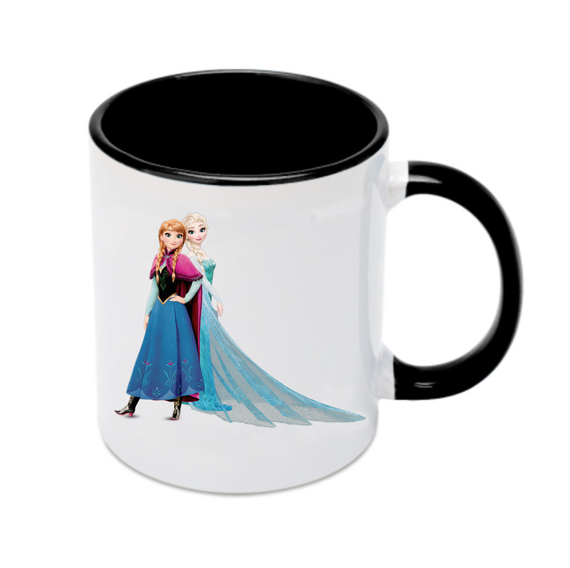 （画像用） アナと雪の女王 アンナ エルサ Frozen Anna Elsa カラーマグカップ