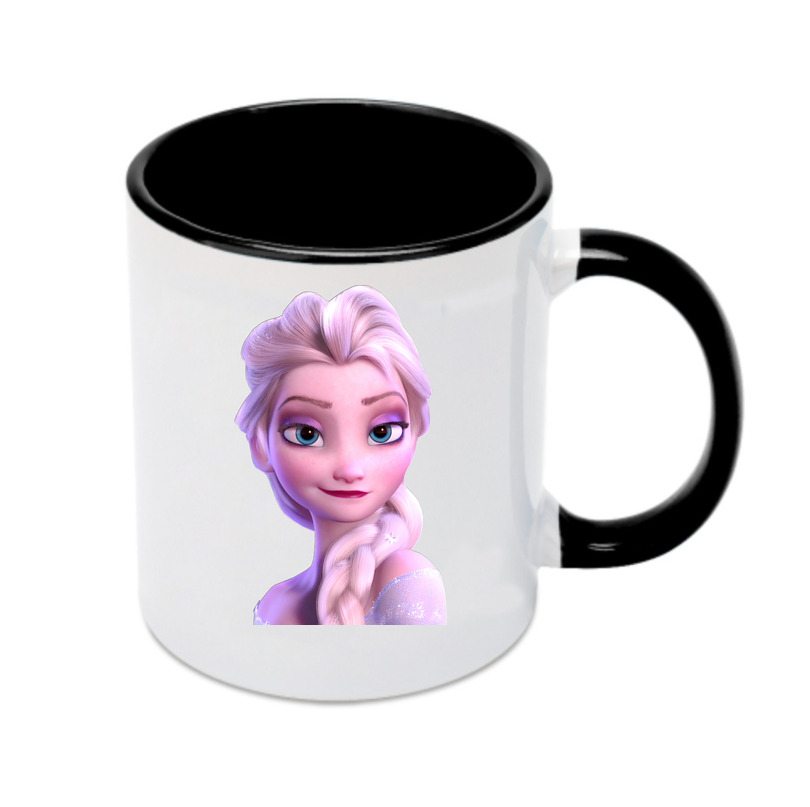（画像用） アナと雪の女王 アンナ エルサ Frozen Anna Elsa カラーマグカップ