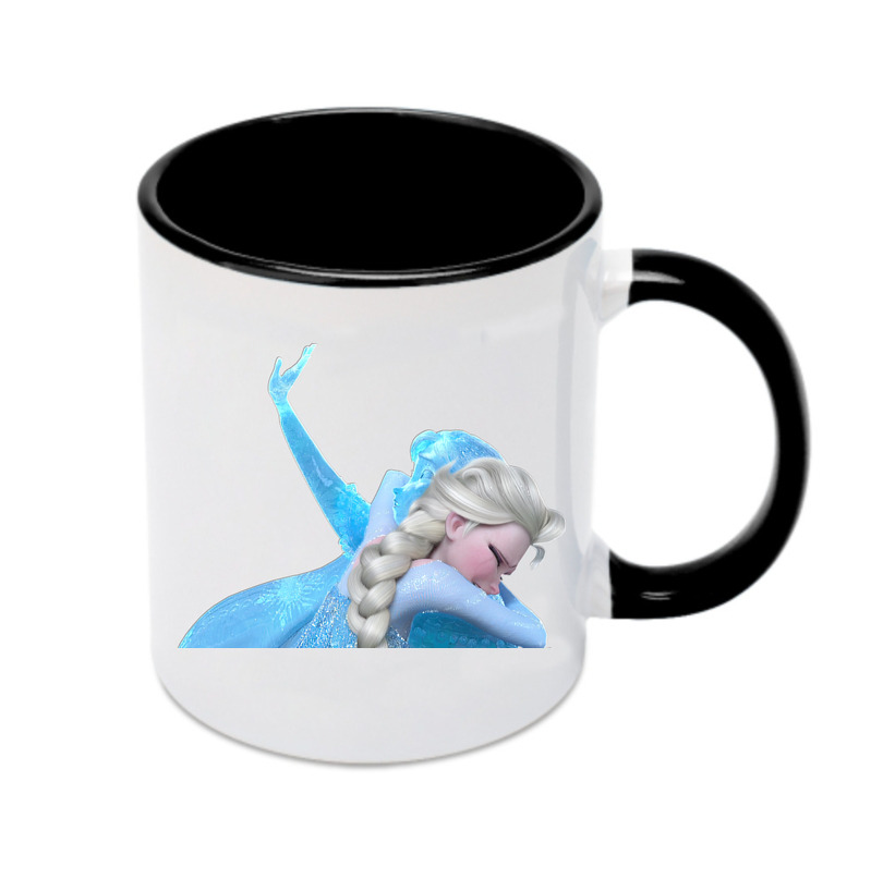 （画像用） アナと雪の女王 アンナ エルサ Frozen Anna Elsa カラーマグカップ