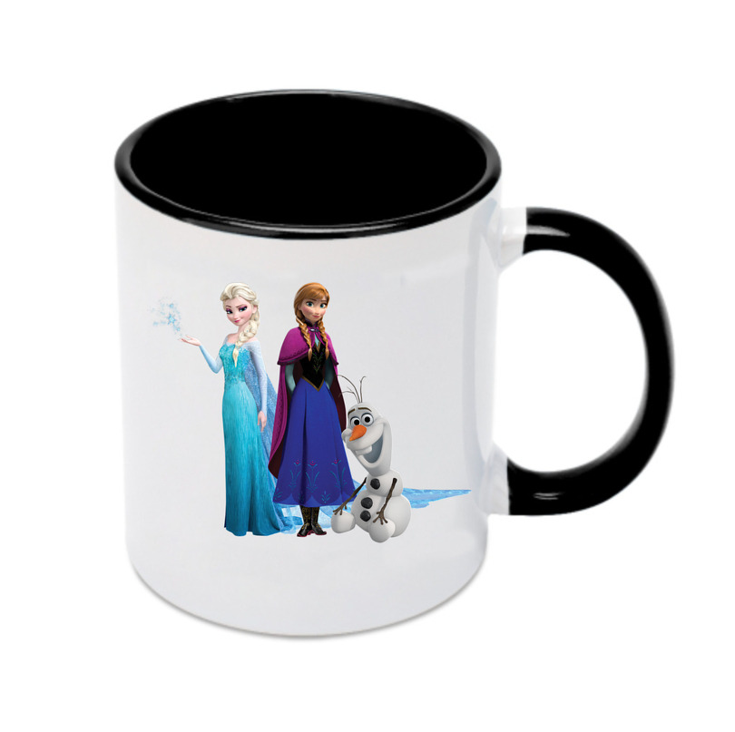 （画像用） アナと雪の女王 アンナ エルサ Frozen Anna Elsa カラーマグカップ