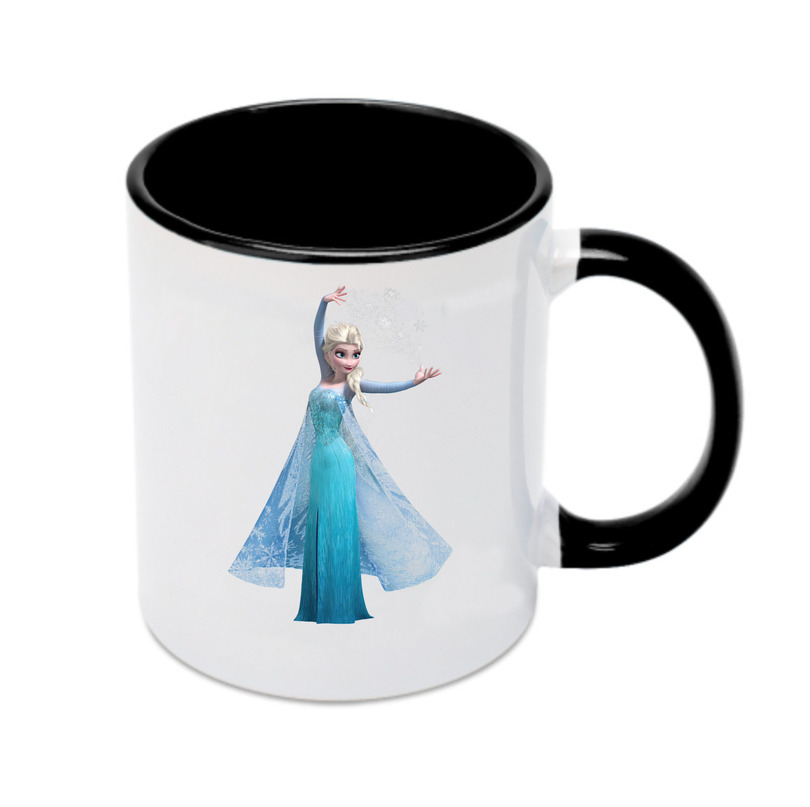（画像用） アナと雪の女王 アンナ エルサ Frozen Anna Elsa カラーマグカップ