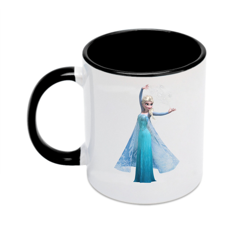 （画像用） アナと雪の女王 アンナ エルサ Frozen Anna Elsa カラーマグカップ