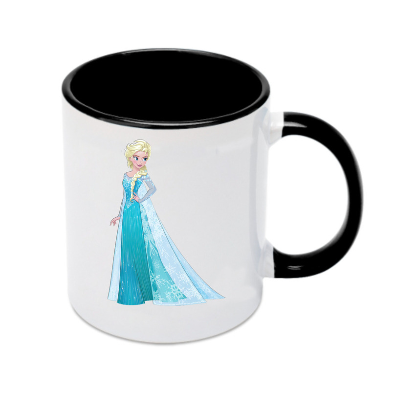 （画像用） アナと雪の女王 アンナ エルサ Frozen Anna Elsa カラーマグカップ