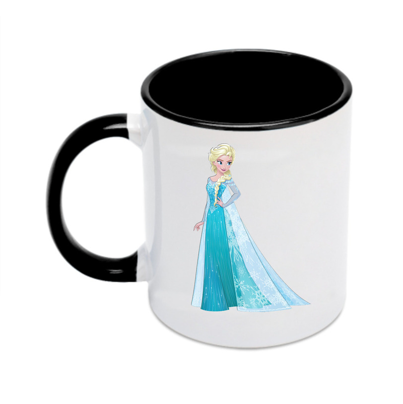 （画像用） アナと雪の女王 アンナ エルサ Frozen Anna Elsa カラーマグカップ