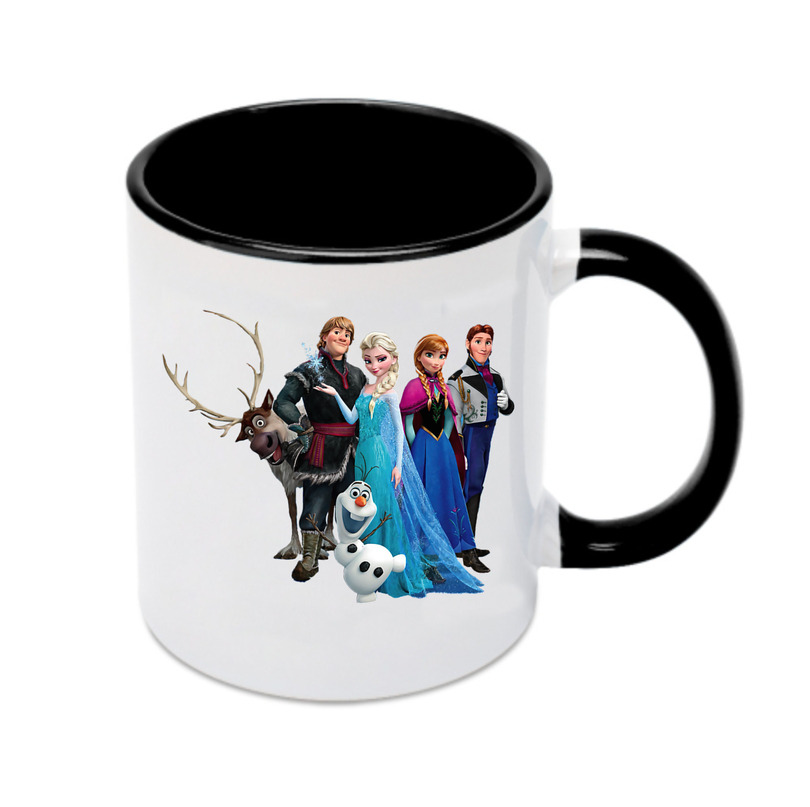 （画像用） アナと雪の女王 アンナ エルサ Frozen Anna Elsa カラーマグカップ