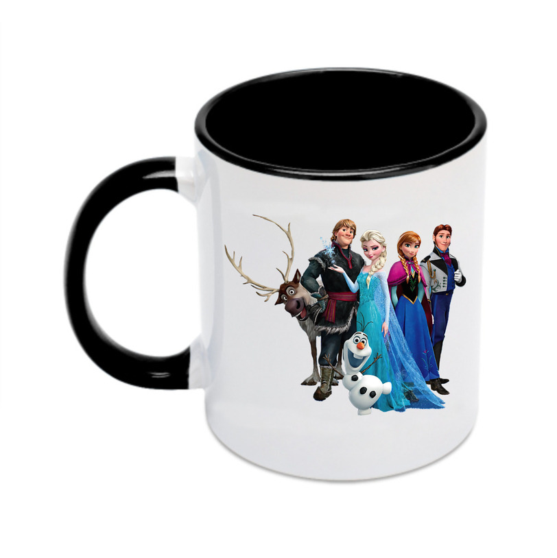 （画像用） アナと雪の女王 アンナ エルサ Frozen Anna Elsa カラーマグカップ